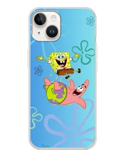Чехол для TECNO Spark Go 1 с картинкой «Спанч Боб и Патрик» Чехол для TECNO Spark Go 1 с картинкой «Спанч Боб и Патрик»