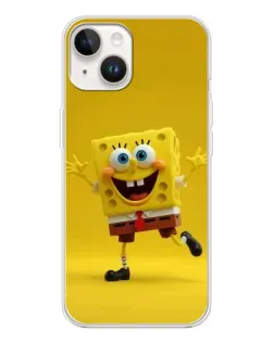 Чехол для TECNO Spark Go 1 с картинкой «Позитивный Губка Боб»
