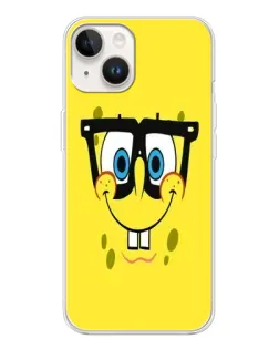 Чохол для TECNO Spark Go 1 з картинкою «Мінімалістичний Спанч Боб»