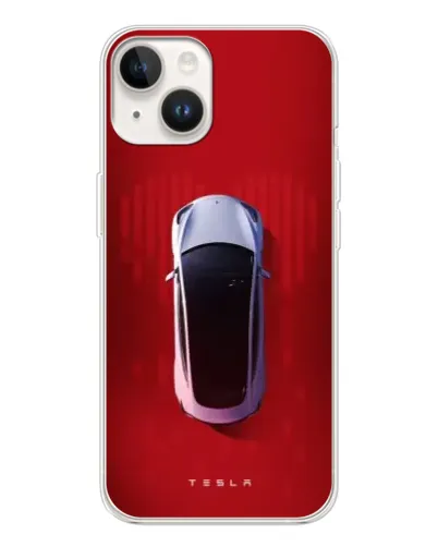 Чехол для TECNO Spark Go 1 с картинкой «Tesla Top View»