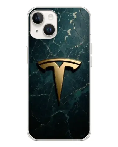 Чехол для TECNO Spark Go 1 с картинкой «Мраморная Tesla Gold»