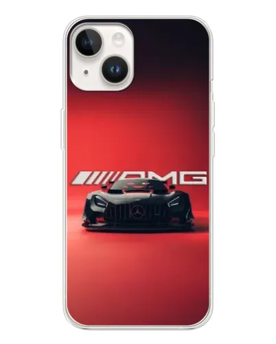 Чохол для TECNO Spark Go 1 з картинкою «Mercedes AMG — червона лінія»