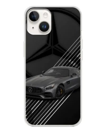 Чохол для TECNO Spark Go 1 з картинкою «Mercedes AMG — графіка»