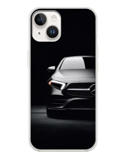 Чохол для TECNO Spark Go 1 з картинкою «Світло фар Mercedes»