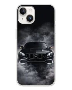Чохол для TECNO Spark Go 1 з картинкою «Mercedes у диму»