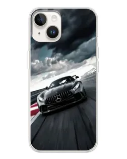 Чохол для TECNO Spark Go 1 з картинкою «Гоночний Mercedes AMG»