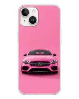 Чохол для TECNO Spark Go 1 з картинкою «Рожевий Mercedes AMG»