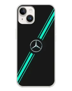 Чехол для TECNO Spark Go 1 с картинкой «Спортивные линии Mercedes»