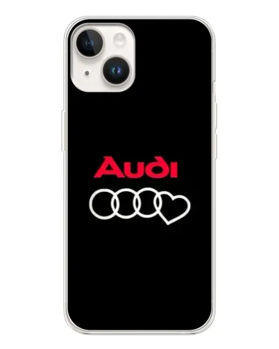 Чохол для TECNO Spark Go 1 з картинкою «Логотип Audi Heart»