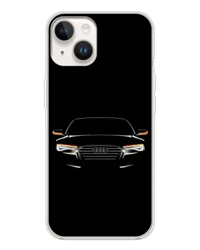 Чохол для TECNO Spark Go 1 з картинкою «Audi — нічний контур»