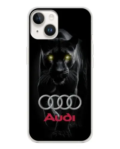 Чохол для TECNO Spark Go 1 з картинкою «Пантера та Audi»