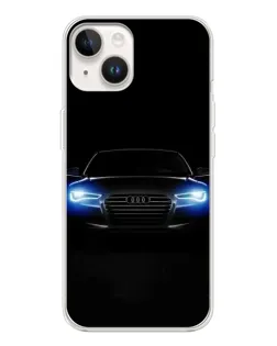 Чохол для TECNO Spark Go 1 з картинкою «Audi в неоні»