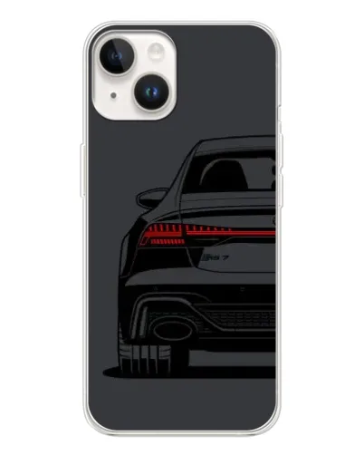Чохол для TECNO Spark Go 1 з картинкою «Задня частина Audi — арт»