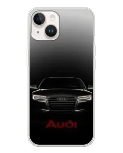 Чохол для TECNO Spark Go 1 з картинкою «Audi — градієнтний контур»