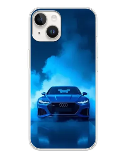Чохол для TECNO Spark Go 1 з картинкою «Audi — блакитна енергія»