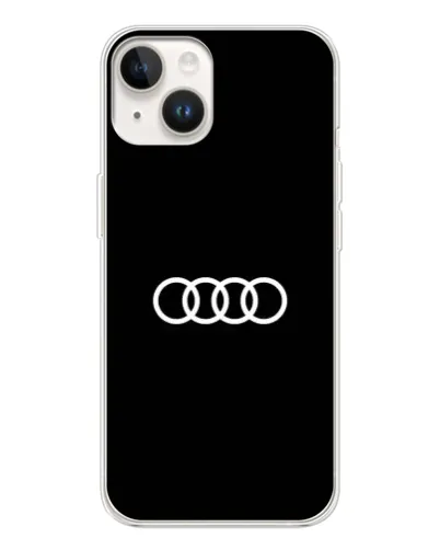 Чохол для TECNO Spark Go 1 з картинкою «Audi White Logo»