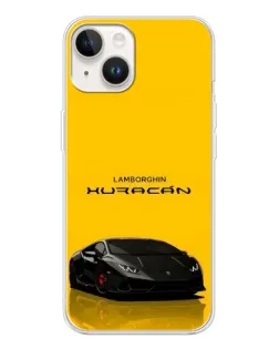 Чохол для TECNO Spark Go 1 з картинкою «Lamborghini Huracan чорний»