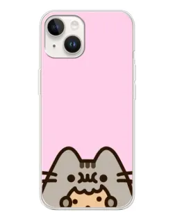 Чехол для TECNO Spark Go 1 с картинкой «Pusheen и печенье»