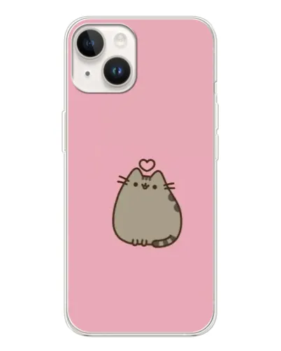 Чохол для TECNO Spark Go 1 з картинкою «Pusheen серце» Чохол для TECNO Spark Go 1 з картинкою «Pusheen серце»