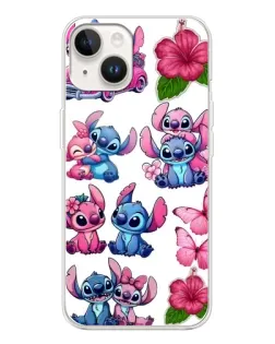 Чехол для TECNO Spark Go 1 с картинкой «Стикеры Stitch и Angel» Чехол для TECNO Spark Go 1 с картинкой «Стикеры Stitch и Angel»