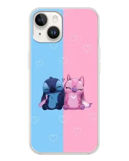 Чехол для TECNO Spark Go 1 с картинкой «Stitch и Angel Love» Чехол для TECNO Spark Go 1 с картинкой «Stitch и Angel Love»