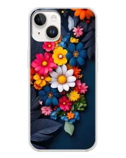 Чехол для TECNO Spark Go 1 с картинкой «Цветочная феерия»