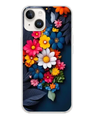 Чехол для TECNO Spark Go 1 с картинкой «Цветочная феерия»