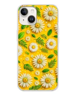 Чехол для TECNO Spark Go 1 с картинкой «Ромашковое солнце»
