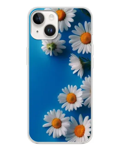 Чехол для TECNO Spark Go 1 с картинкой «Белоснежные маргаритки»