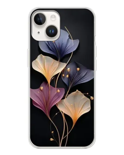 Чехол для TECNO Spark Go 1 с картинкой «Лиловые цветы грации»