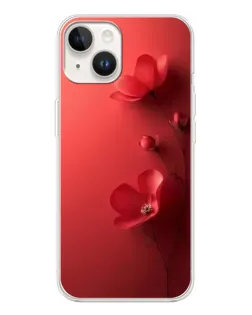 Чехол для TECNO Spark Go 1 с картинкой «Маковые соцветия»