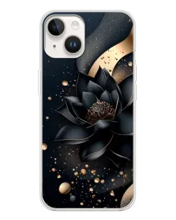 Чехол для TECNO Spark Go 1 с картинкой «Черный лотос»