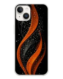 Чехол для TECNO Spark Go 1 с картинкой «Огненная звездная волна»