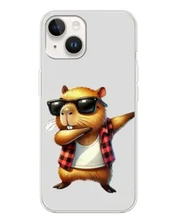 Чохол для TECNO Spark Go 1 з картинкою «Капібара репер даб» Чохол для TECNO Spark Go 1 з картинкою «Капібара репер даб»