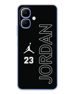 Чехол для TECNO Spark Go 2 с картинкой «Jordan Vertical»