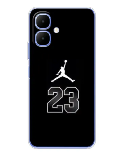 Чехол для TECNO Spark Go 2 с картинкой «Jordan Flight 23»
