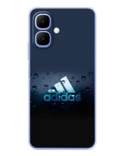 Чехол для TECNO Spark Go 2 с картинкой «Adidas Water Drops»