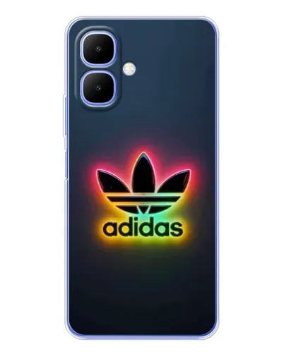 Чехол для TECNO Spark Go 2 с картинкой «Неоновый Adidas»