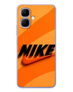 Чехол для TECNO Spark Go 2 с картинкой «Оранжевый драйв Nike» Чехол для TECNO Spark Go 2 с картинкой «Оранжевый драйв Nike»