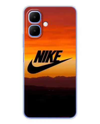 Чехол для TECNO Spark Go 2 с картинкой «Nike — вечерний горизонт»