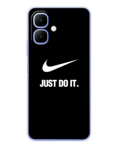 Чехол для TECNO Spark Go 2 с картинкой «Классический принт Nike»