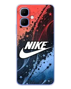 Чехол для TECNO Spark Go 2 с картинкой «Градиентный принт Найк»