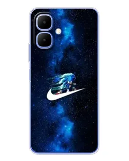 Чехол для TECNO Spark Go 2 с картинкой «Звездный путь Nike»