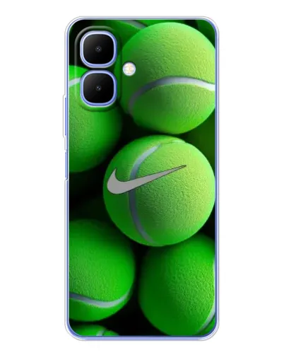 Чехол для TECNO Spark Go 2 с картинкой «Теннисные мячи Найк»
