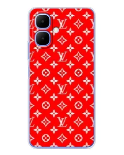 Чехол для TECNO Spark Go 2 с картинкой «Яркий паттерн LV»