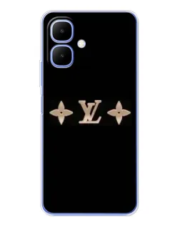 Чехол для TECNO Spark Go 2 с картинкой «Louis Vuitton — минимализм»