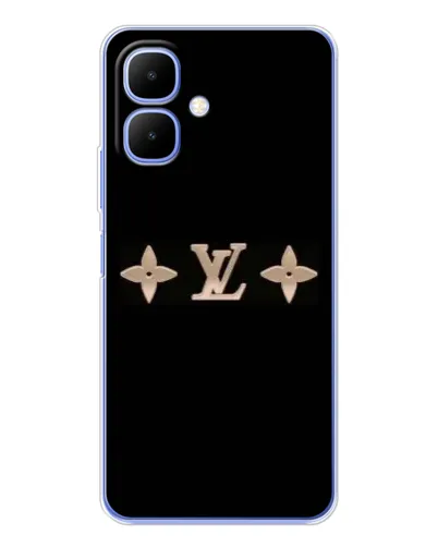 Чехол для TECNO Spark Go 2 с картинкой «Louis Vuitton — минимализм»