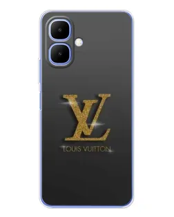 Чехол для TECNO Spark Go 2 с картинкой «Градиент Louis Vuitton»