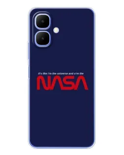 Чехол для TECNO Spark Go 2 с картинкой «NASA — глубокий космос»