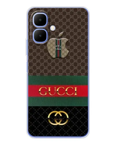 Чехол для TECNO Spark Go 2 с картинкой «Gucci — брендированный десерт» Чехол для TECNO Spark Go 2 с картинкой «Gucci — брендированный десерт»